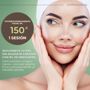 Fotorejuvenecimiento Facial IPL - 1 sesión
