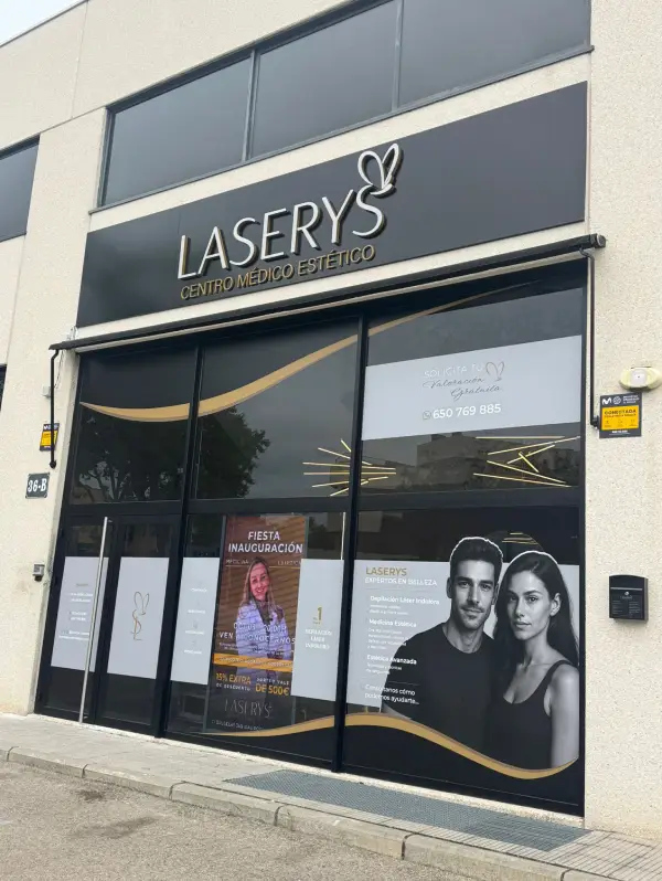 Fachada Laserys Las Rozas